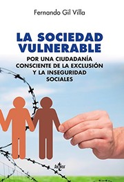 Portada de Sociedad vulnerable la