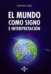 Portada de Mundo como signo e interpretacion el