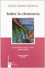 Portada de Sobre la clemencia