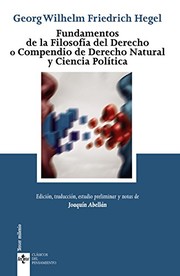 Portada de Fundamentos de la filosofia del derecho