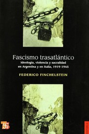 Portada de Fascismo trasatlantico