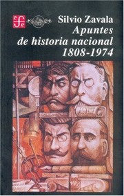 Portada de Apuntes de historia nacional 1808-1974
