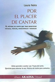 Portada de Por el placer de cantar