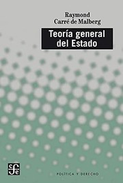 Portada de Teoria general del estado