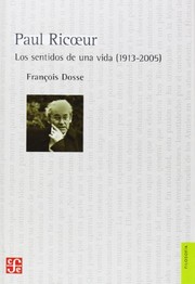 Portada de Paul ricoeur. los sentidos de un vida