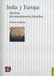 Portada de India y europa.ejercicio de entendimiento fi