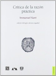 Portada de Critica de la razon practica