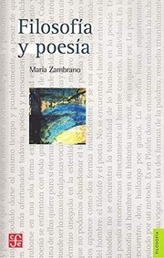 Portada de Filosofia y poesia