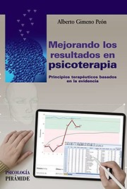 Portada de Mejorando los resultados en psicoterapia