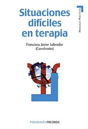 Portada de Situaciones dificiles en terapia