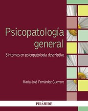 Portada de Psicopatologia general