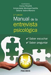 Portada de Manual de la entrevista psicologica