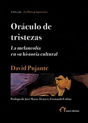 Portada de Oraculo de tristezas