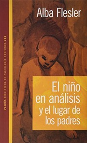 Portada de El niño en analisis y el lugar de los padres