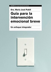 Portada de Guia para la intervencion emocional breve
