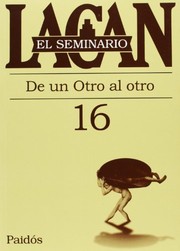 Portada de Seminario 16 De otro al otro