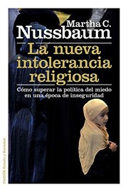 Portada de La nueva intolerancia religiosa