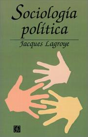 Portada de Sociologia politica