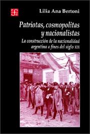 Portada de Patriotas cosmopolitas y nacionalistas