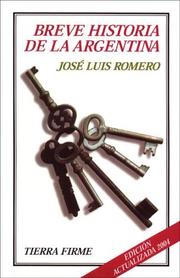 Portada de Breve historia de la argentina