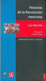 Portada de Historias de la revolucion mexicana