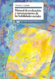 Portada de Manual de evaluacion y entrenamiento de las habilidades sociales