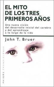Portada de Mito de los tres primeros años