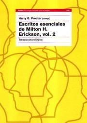 Portada de Escritos esenciales de Milton H. Erickson, V