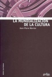 Portada de La mundializacion de la cultura