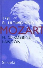 Portada de 1791 Ultimo año de mozart