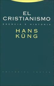 Portada de Cristianismo, el. esencia e historia (r)