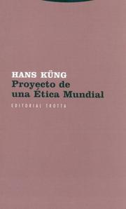 Portada de Proyecto una etica mundial (4¬ edic.)