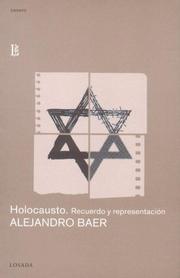 Portada de Holocausto.recuerdo y representacion