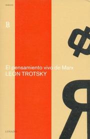 Portada de Pensamiento vivo de marx, el