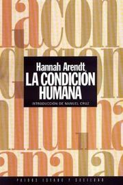 Portada de La condicion humana