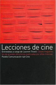 Portada de Lecciones de cine