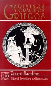 Portada de Adivinos y oraculos griegos