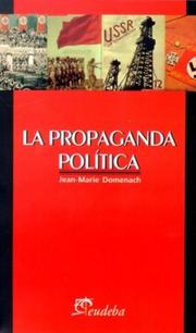 Portada de La propaganda politica