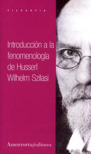 Portada de Introduccion a la fenomenologia de husserl