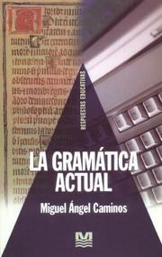 Portada de Gramatica actual, la