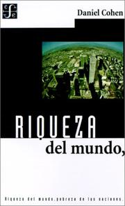 Portada de Riqueza del mundo pobreza de las naciones