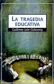 Portada de La tragedia educativa