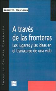 Portada de A travs de las fronteras