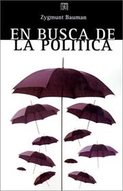 Portada de En busca de la politica