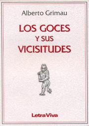 Portada de Goces y sus vicisitudes, los