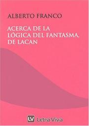 Portada de Acerca de la logica del fantasma, de lacan