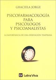 Portada de PSICOFARMACOLOGIA PARA PSICOLOGOS Y PSICOANALISTAS 5ed