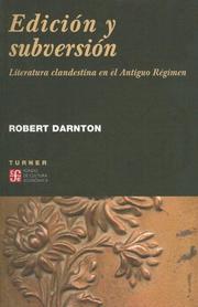 Portada de Edicion y subversion