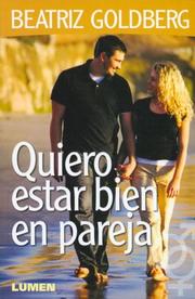 Portada de Quiero estar bien en pareja