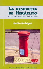 Portada de La respuesta de heraclito